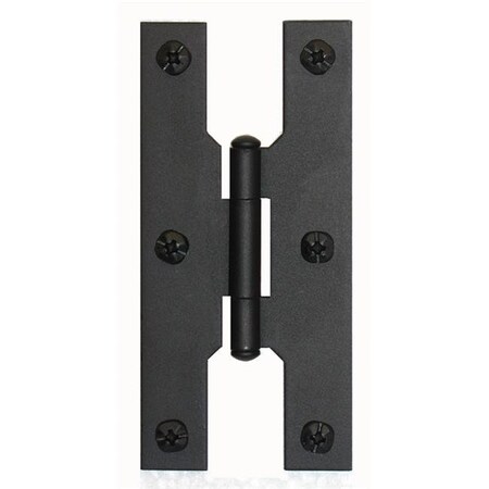Acorn Mfg Acorn AH5BQ Cabinet/Light Interior Door Hinge 102mm - Flat Black AH5BQ